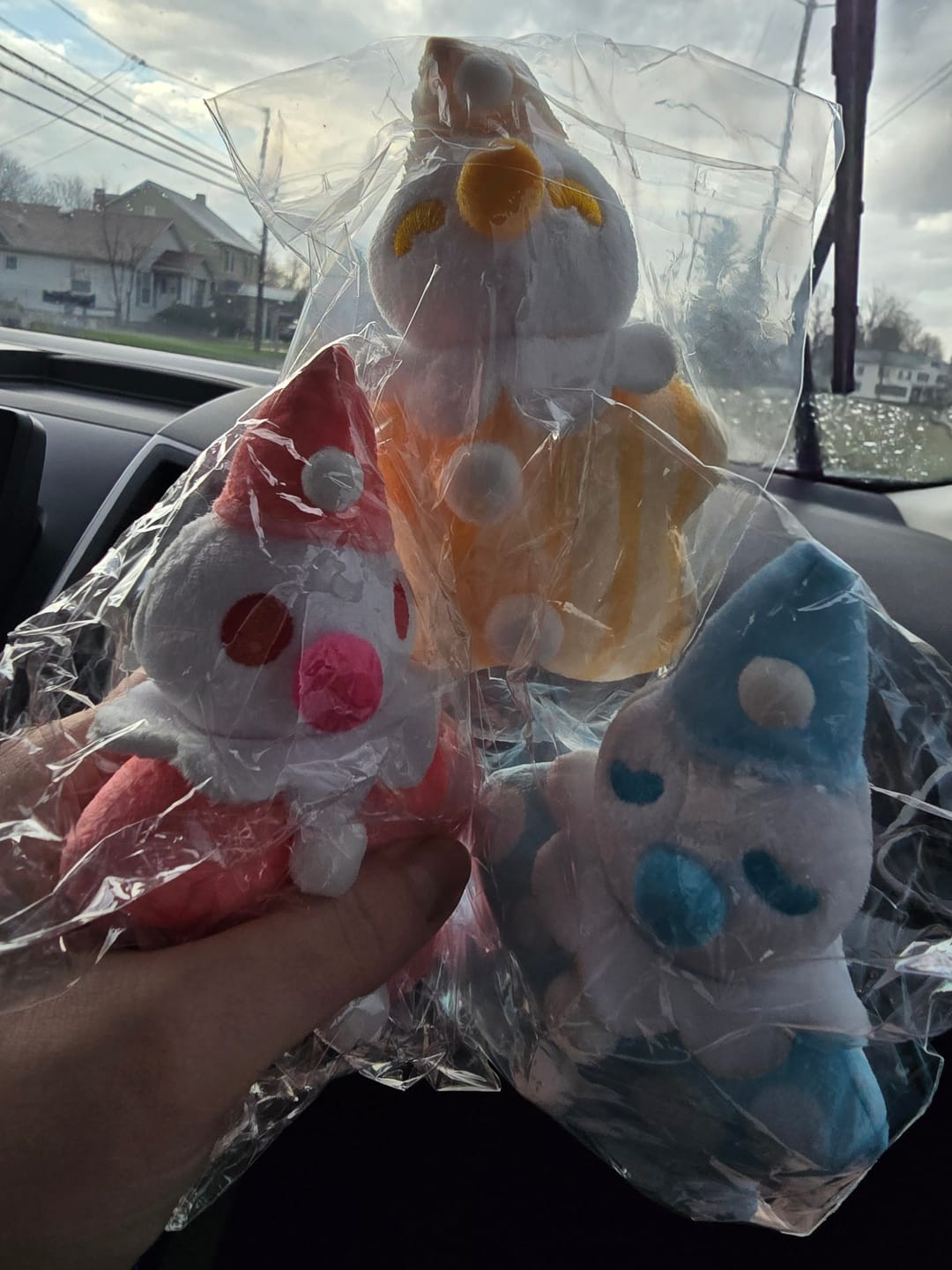 Customer photo review of Cute Lil Clown Plushies!