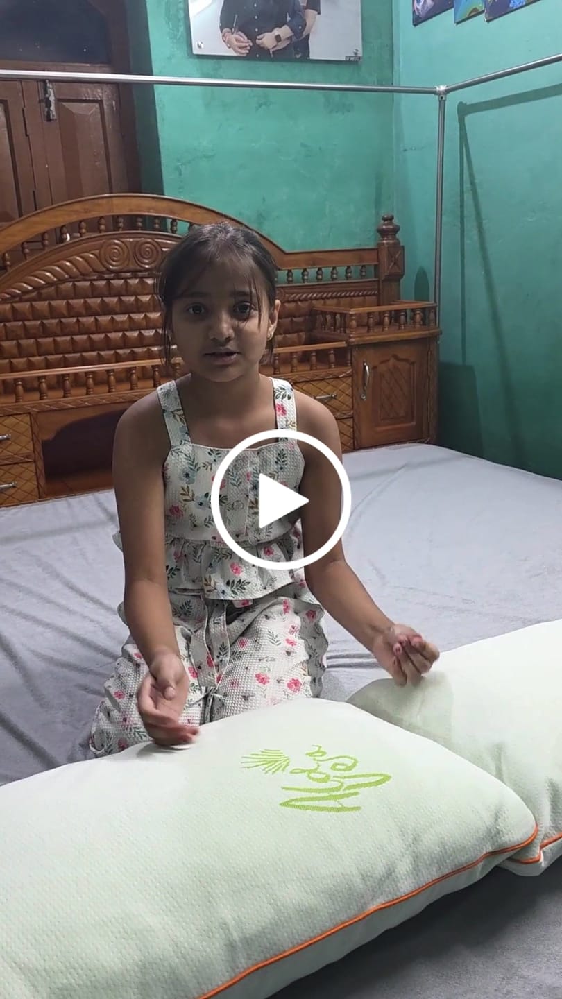 Customer video review of Flo Adjustable Pillow (Fibre)