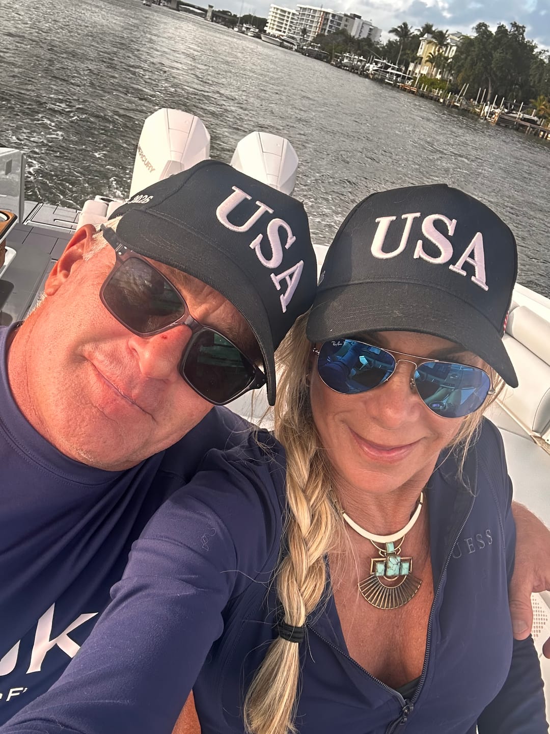 Customer photo review of BLACK USA 250th Anniversary Hat (1776–2026) — Black Embroidered Cap