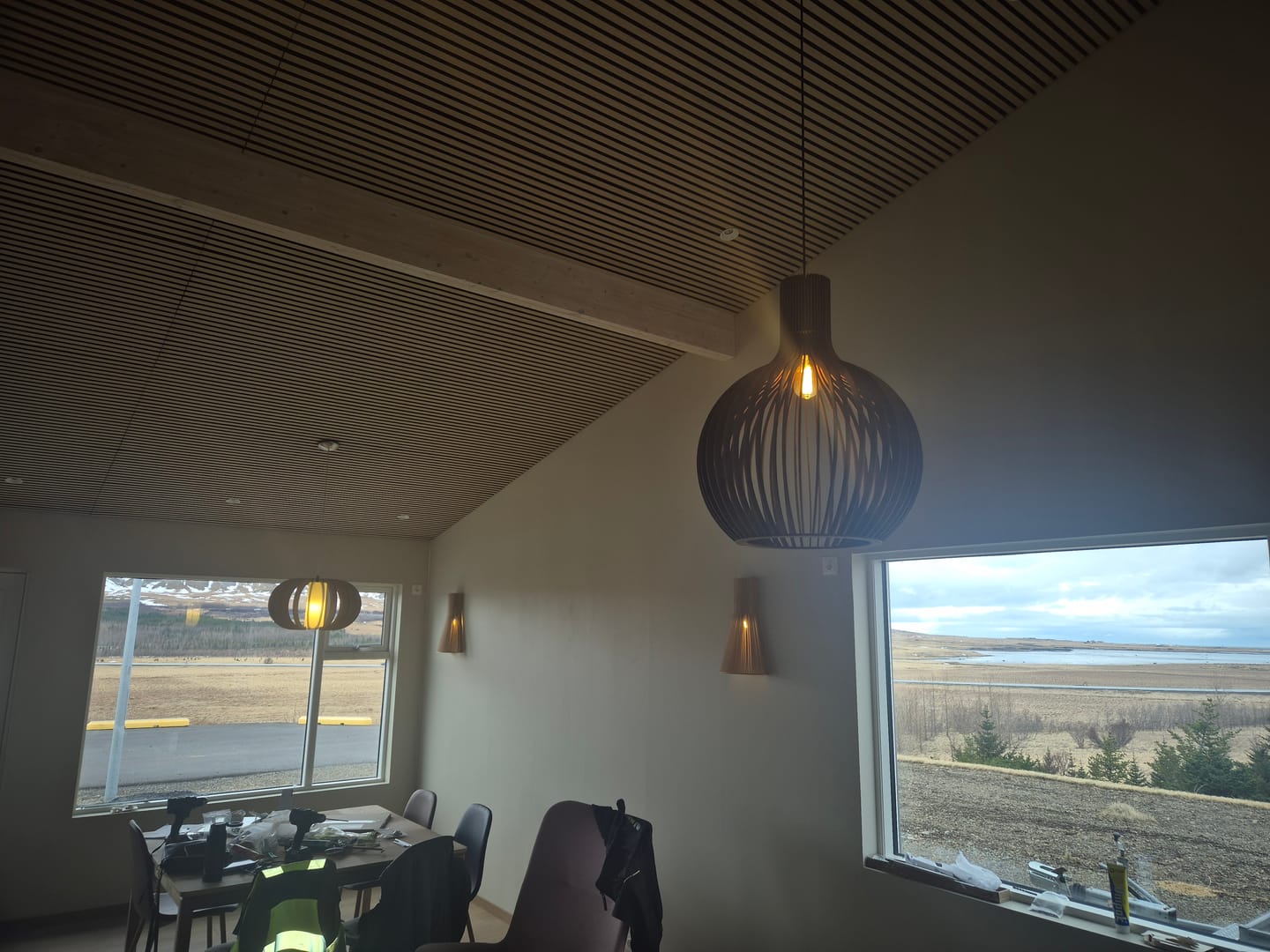 Customer photo review of Suspension en bois scandinave |  Balinaise