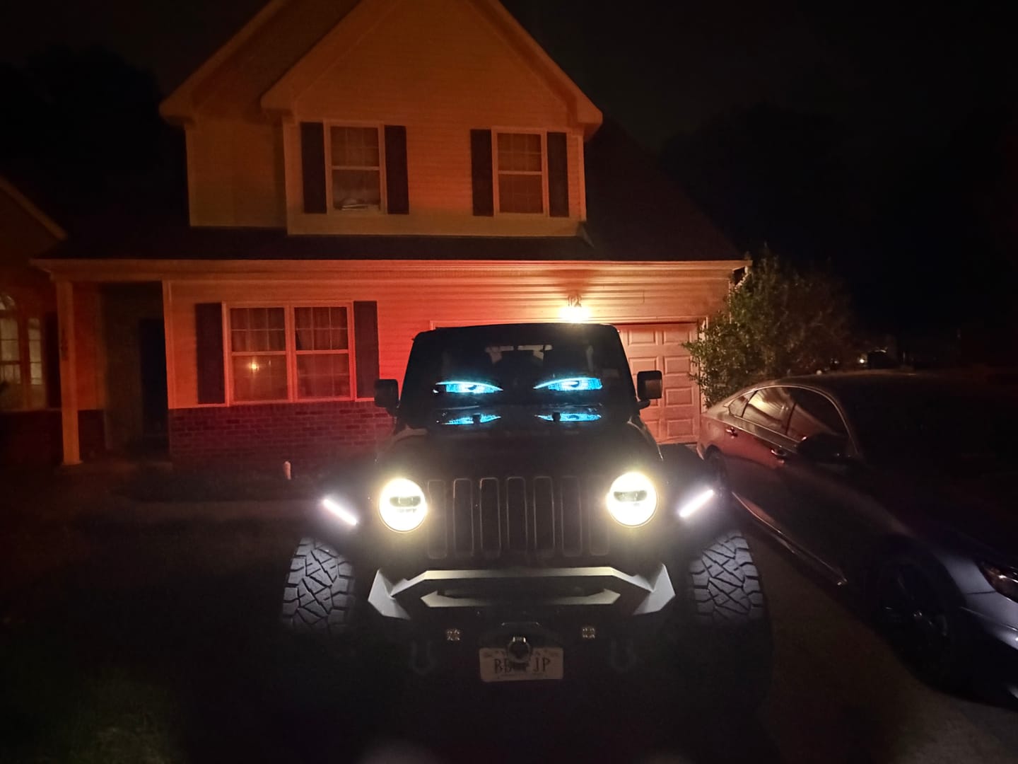 Customer photo review of Electra Eyes - LED Animated Eyes