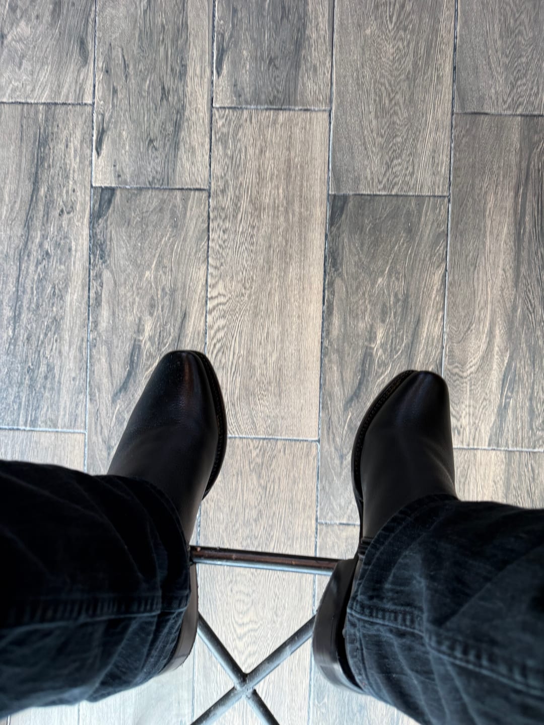 Customer photo review of Bota Vaquera Paso Bravo Negra