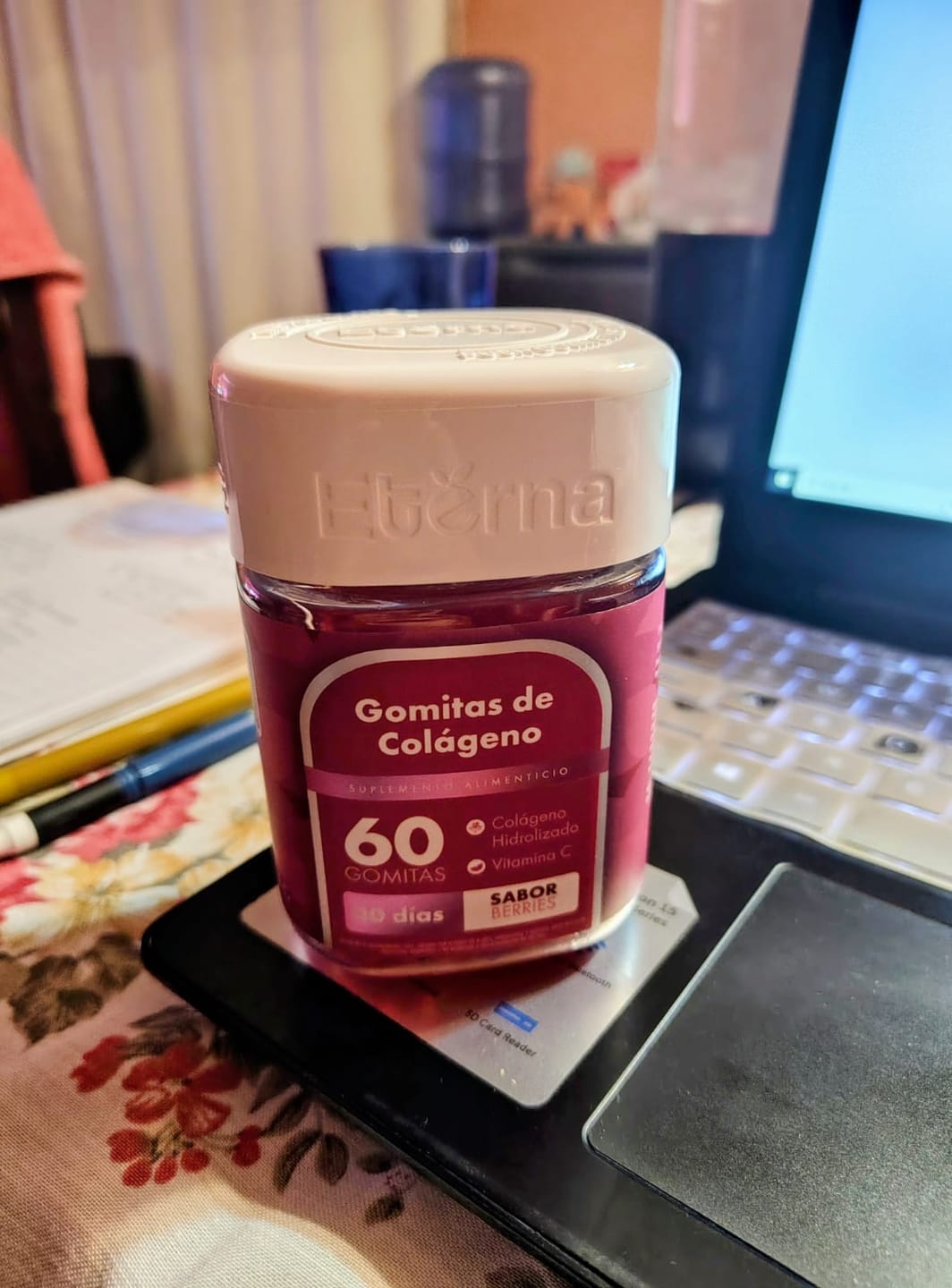 Customer photo review of Pack Biotina + Colágeno
