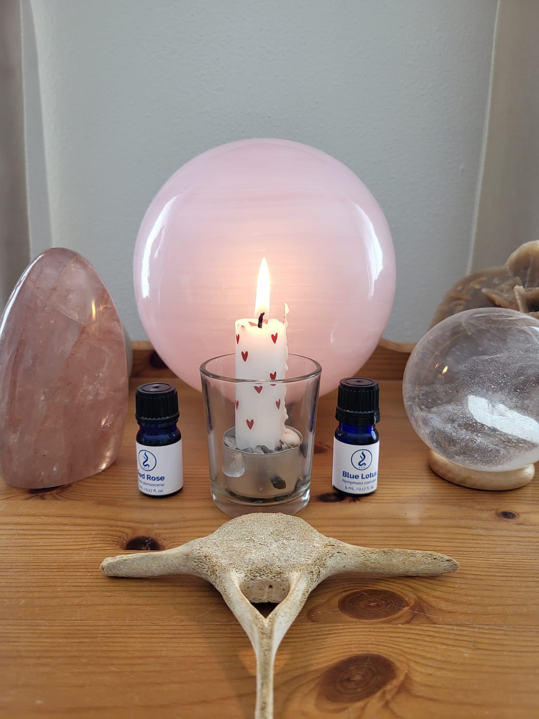 Customer photo review of True Egyptian Blue Lotus Oil 5 mL | Cold-Pressed