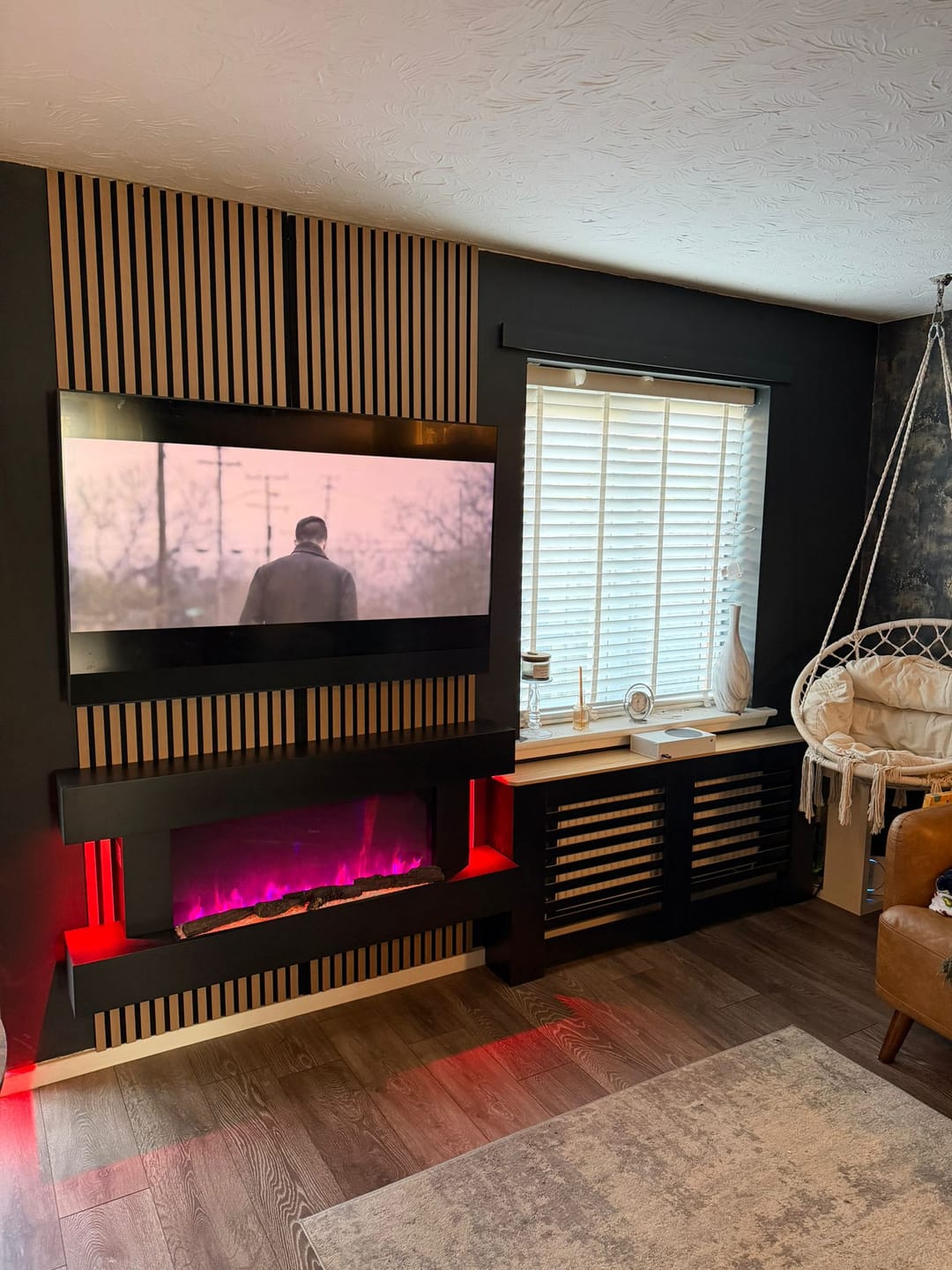 Customer photo review of Premium LED light kit 4 x 240cm LED Light Strips