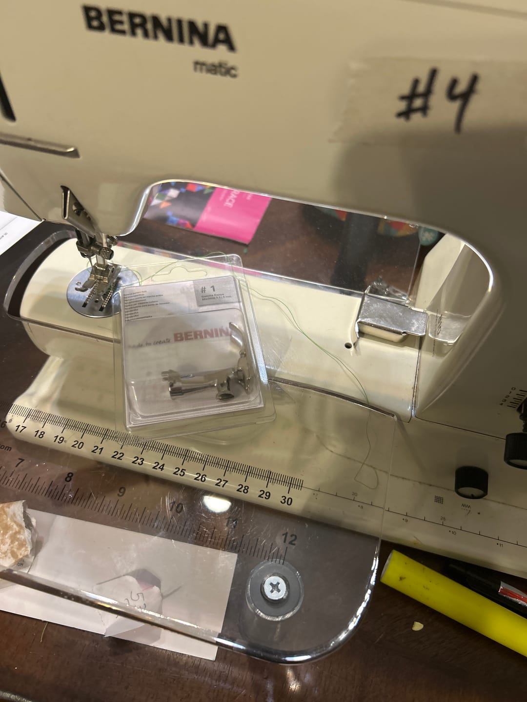 Customer photo review of #1 - Zig Zag Presser Foot, Bernina #0025767000
