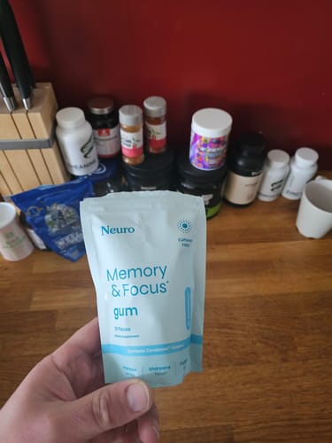 Customer photo review of Memory & Focus Gum