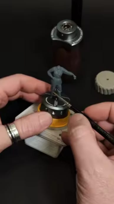 Customer photo review of ProModel Painting Vise