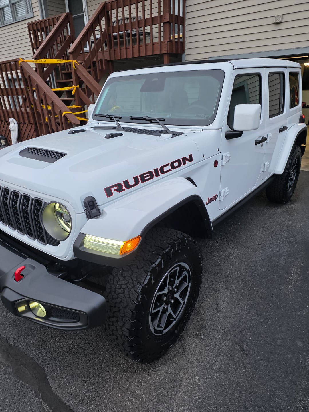 Customer photo review of Mirror Cover Color Matched For Wrangler JL Gladiator JT *20%OFF Launch Special