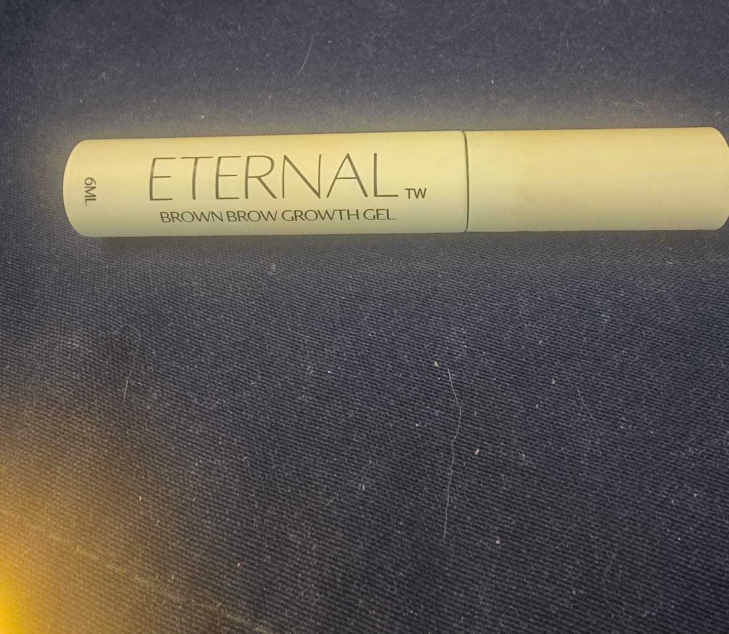 Customer photo review of Brown Eyebrow Growth Gel