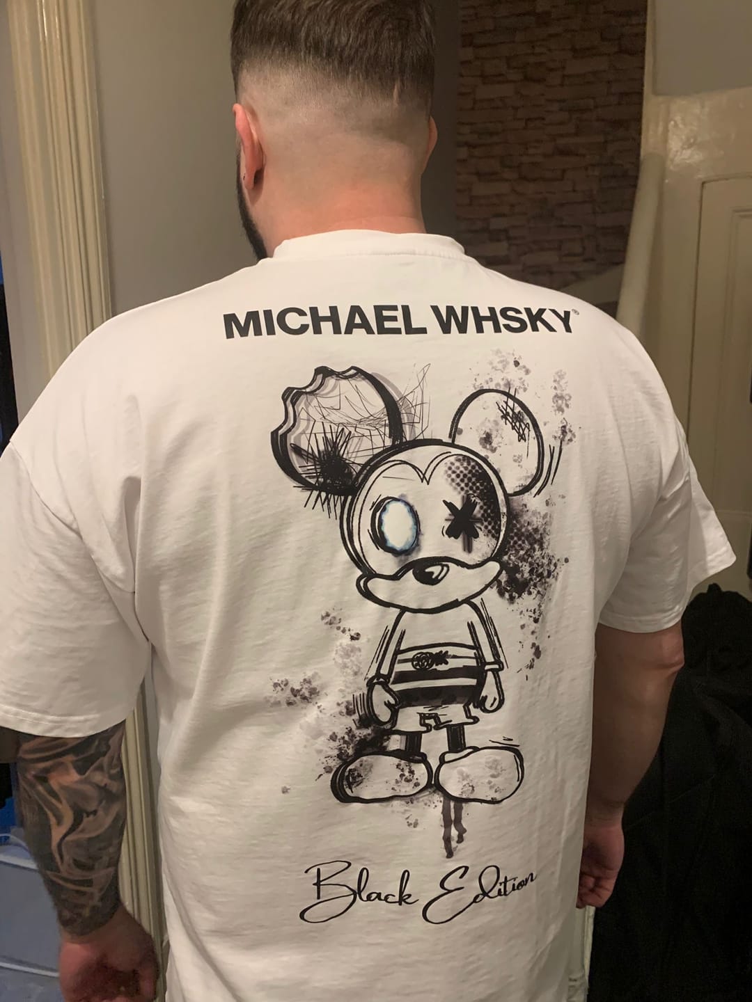 Customer photo review of Urban Mouse Black Edition T-Shirt