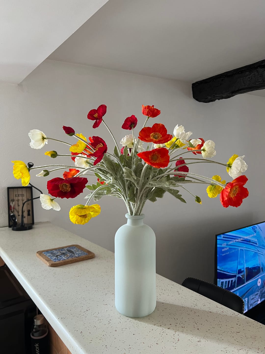 Customer photo review of Coquelicots - Mélange d'été (10 tiges)