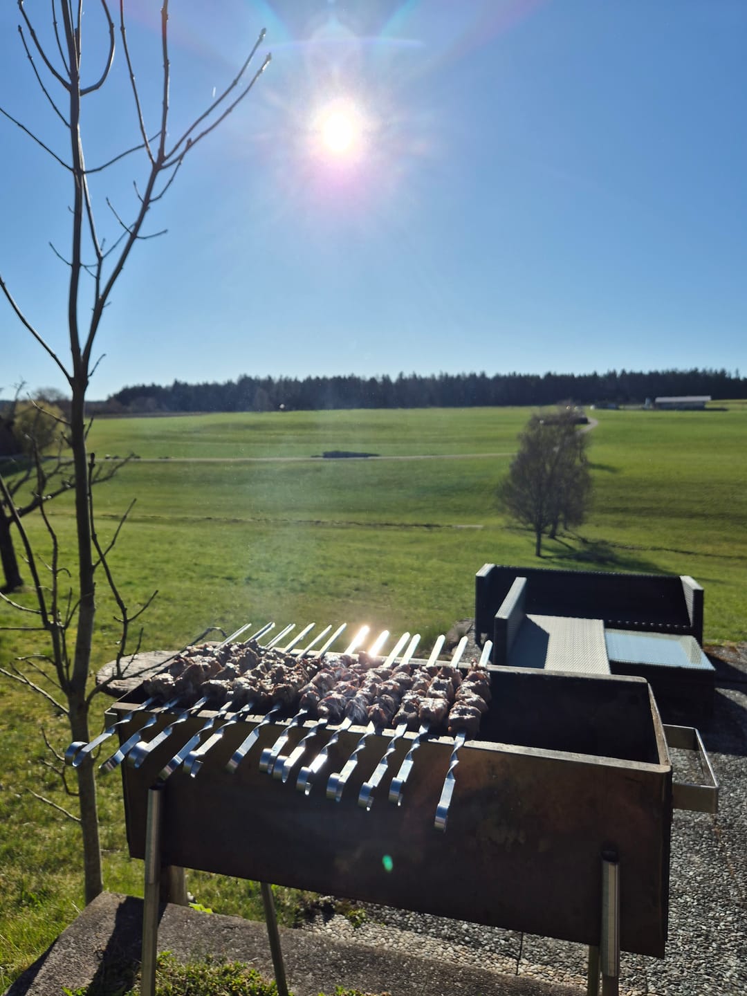 Customer photo review of Schweine-Schaschlik Klassiker – mit Zwiebeln, Pfeffer & Essig | mySchaschlik