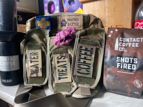Customer photo review of Shots Fired Coffee