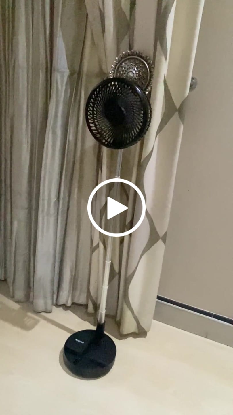 Customer video review of Lumeo Smart Fan