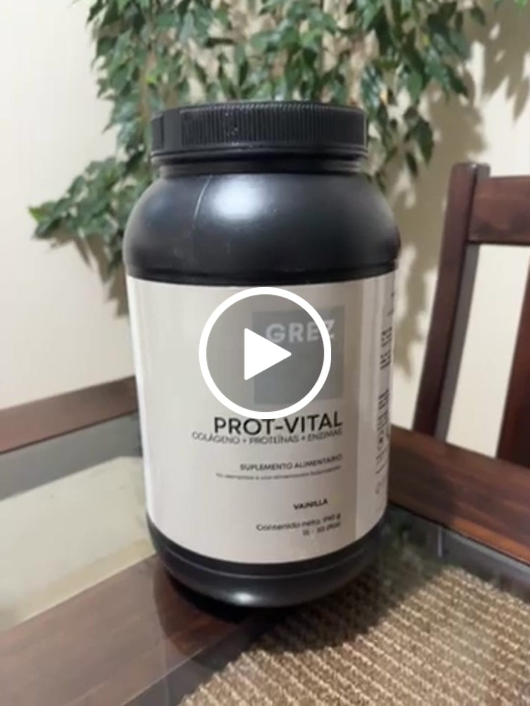Customer video review of PROT-VITAL + Colágeno + Proteínas + Enzimas digestivas / Polvo 990 g