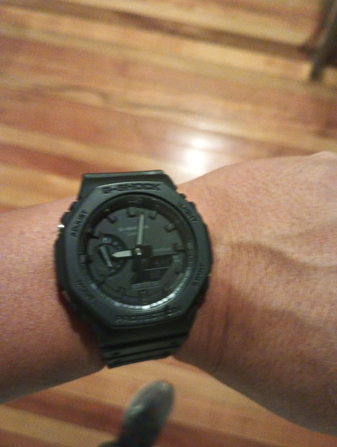 Customer photo review of Reloj Casio G-Shock Royal Oak "Casioak" GA-2100-1A1 Carbon Core Negro