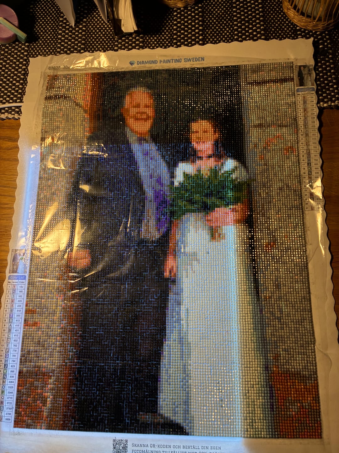 Customer photo review of Eget Foto Diamond Painting