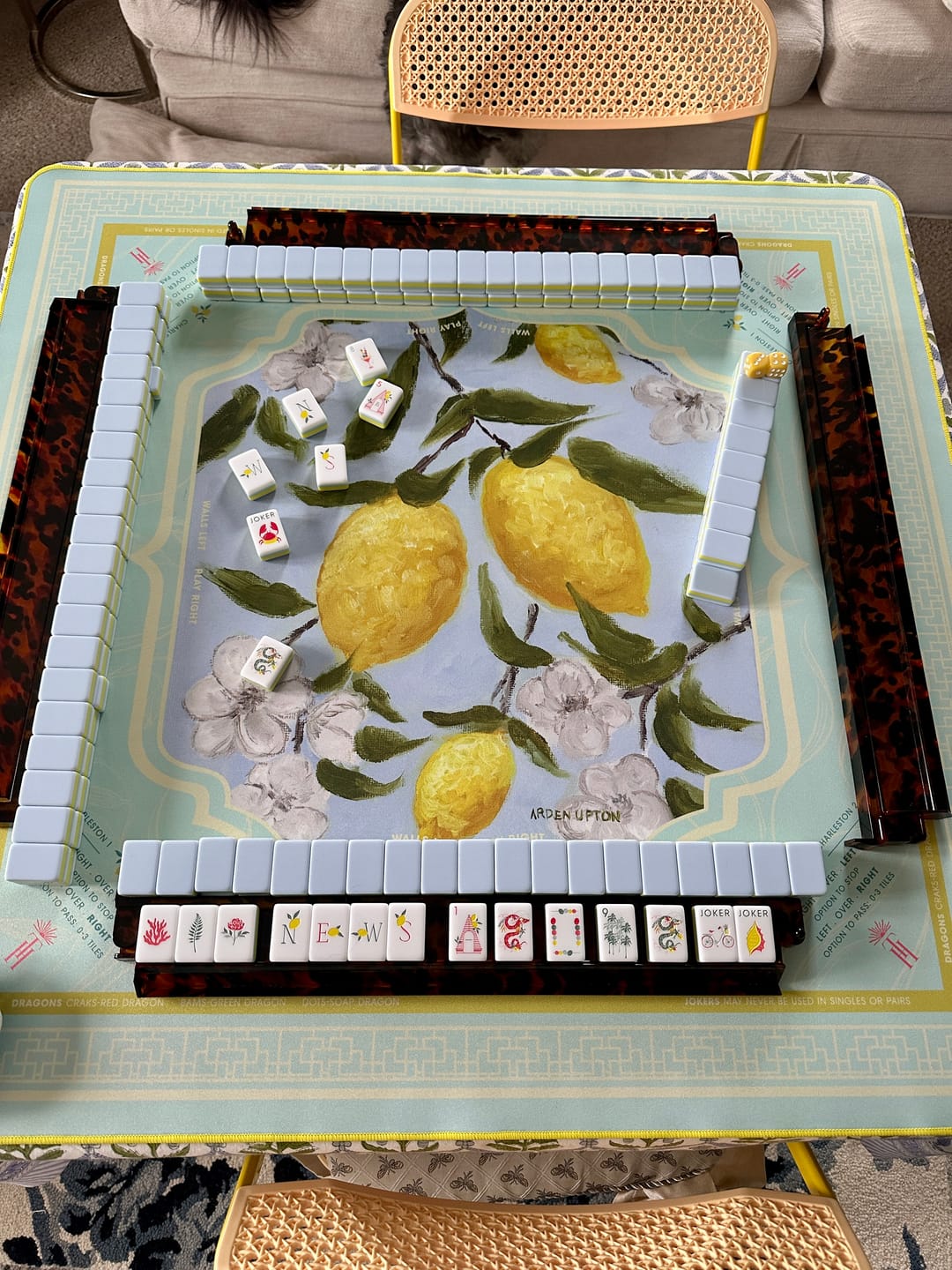 Customer photo review of Sunwashed Citrus Mat