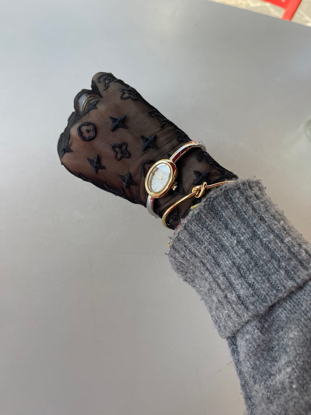 Customer photo review of Diana Gold Silver