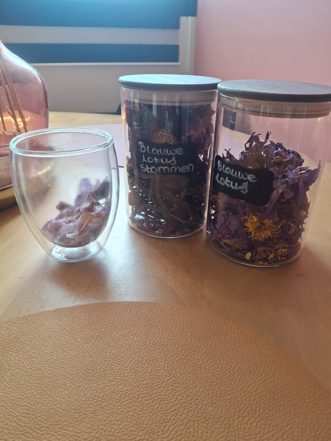 Customer photo review of PRE ORDER Blue Lotus Flower (Nymphaea caerulea)