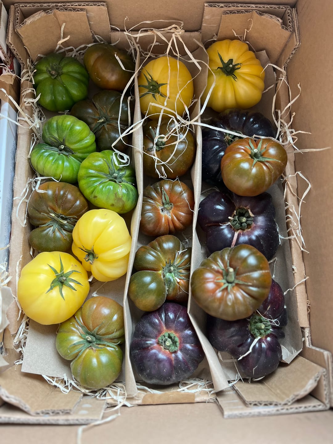 Customer photo review of Tomaten Mix von Julian Box 3kg