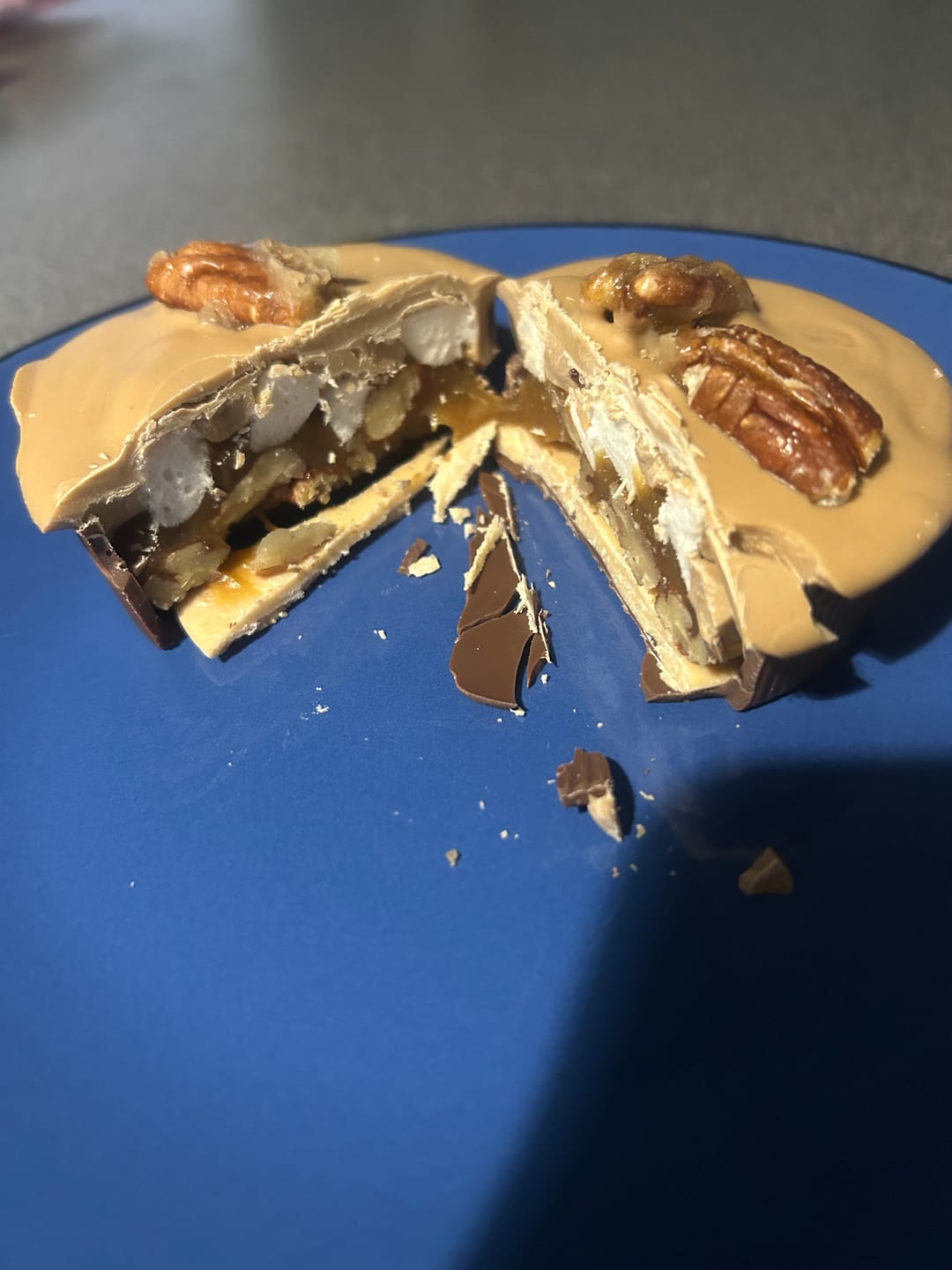 Customer photo review of LIMITED EDITION Pecan Paradise Pie