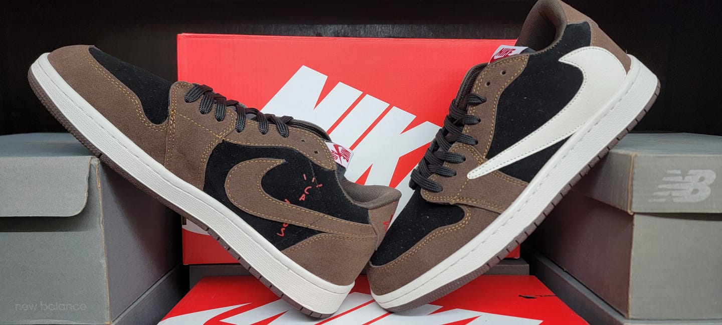 Customer photo review of Tenis Travis Low Moca