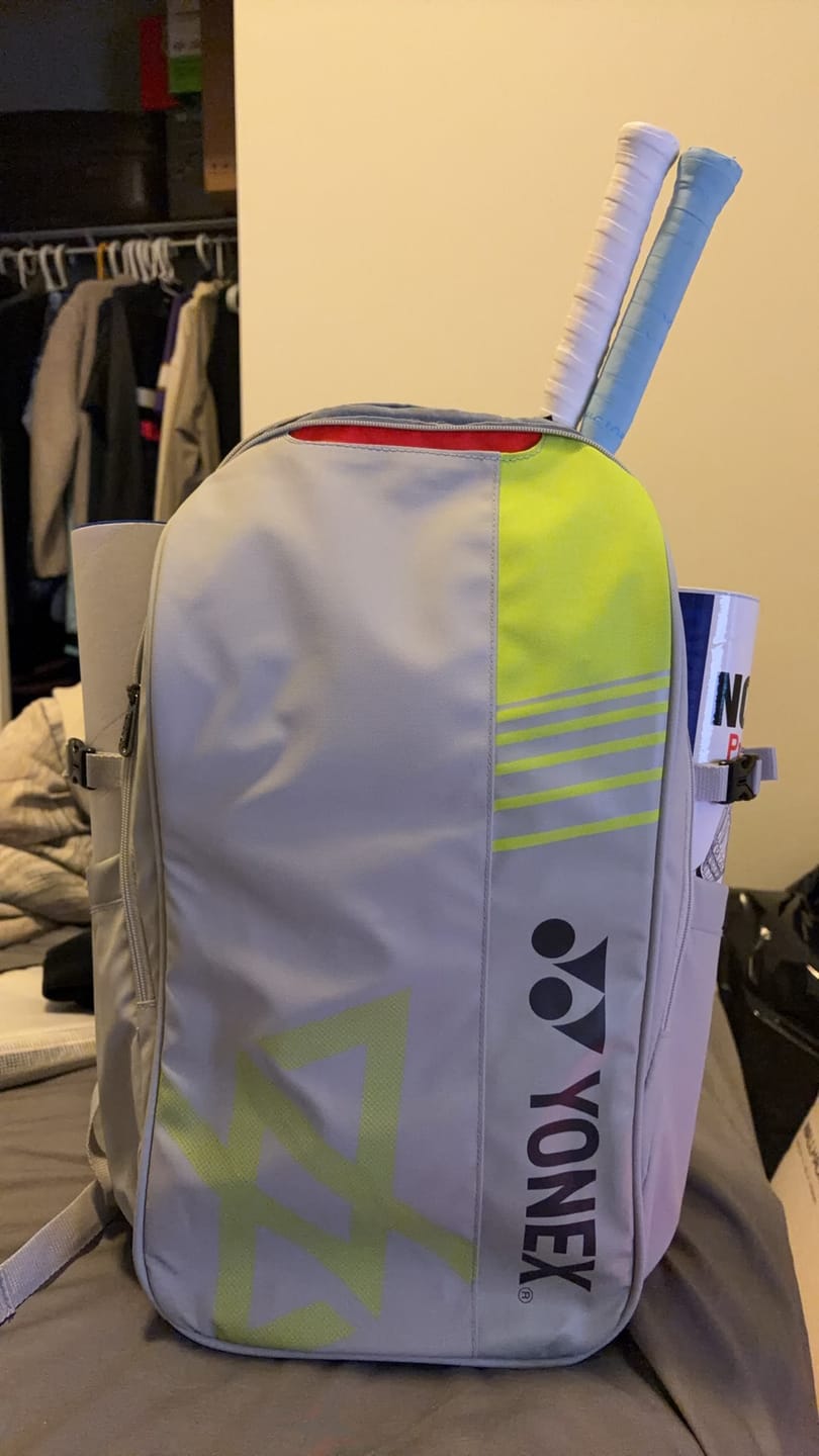 Customer photo review of Yonex x Viktor Axelsen BAG52512VA - Club Backpack