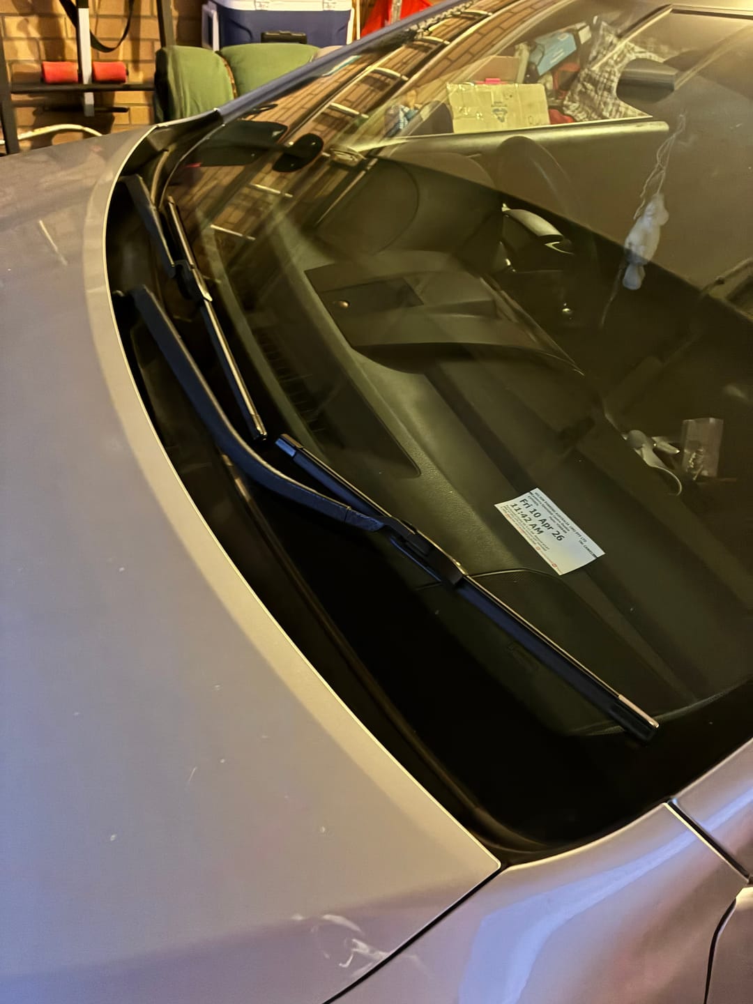 Customer photo review of Toyota Camry Wiper Blades
