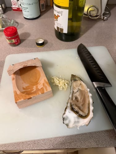 Customer photo review of The OysterClamp 2.0