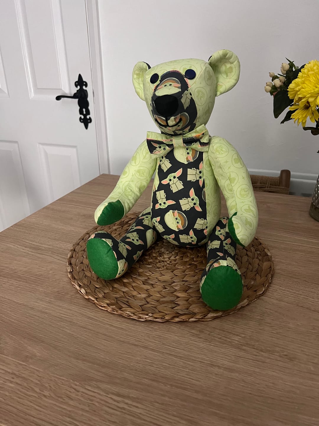 Customer photo review of Memory Bear FREE PATTERN