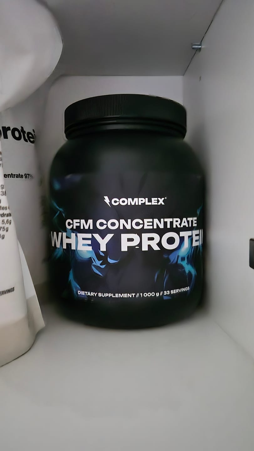 Customer photo review of CFM Whey Protein