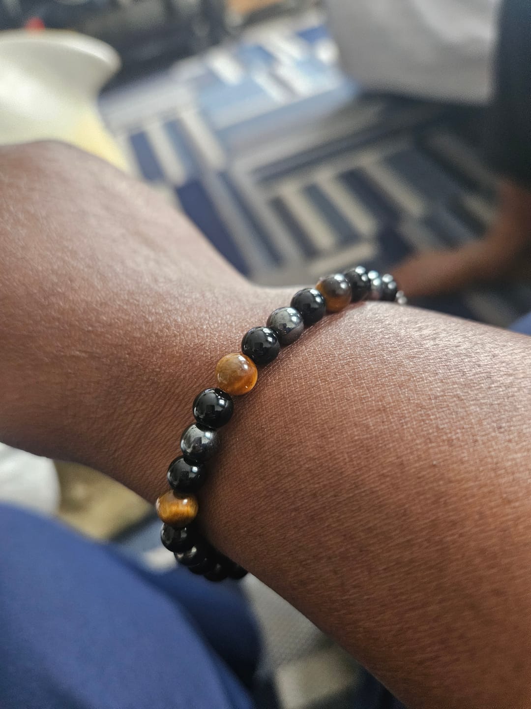Customer photo review of BRACELET TIGRE • BRACELET TRIPLE PROTECTION