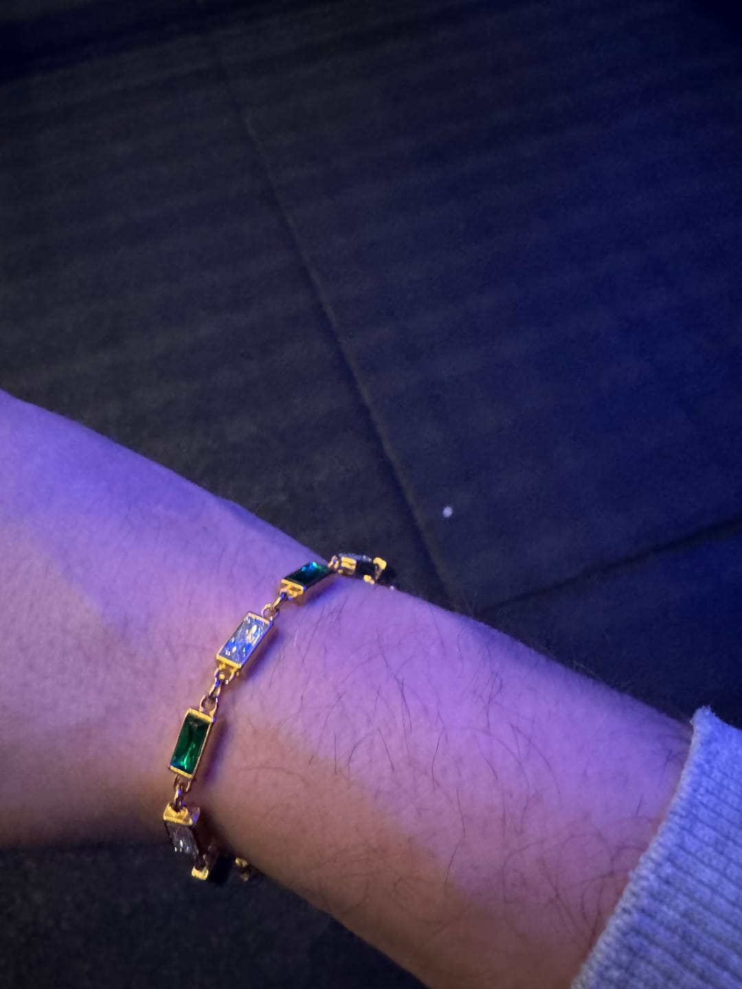 Customer photo review of Verd Bracelet (Gold)