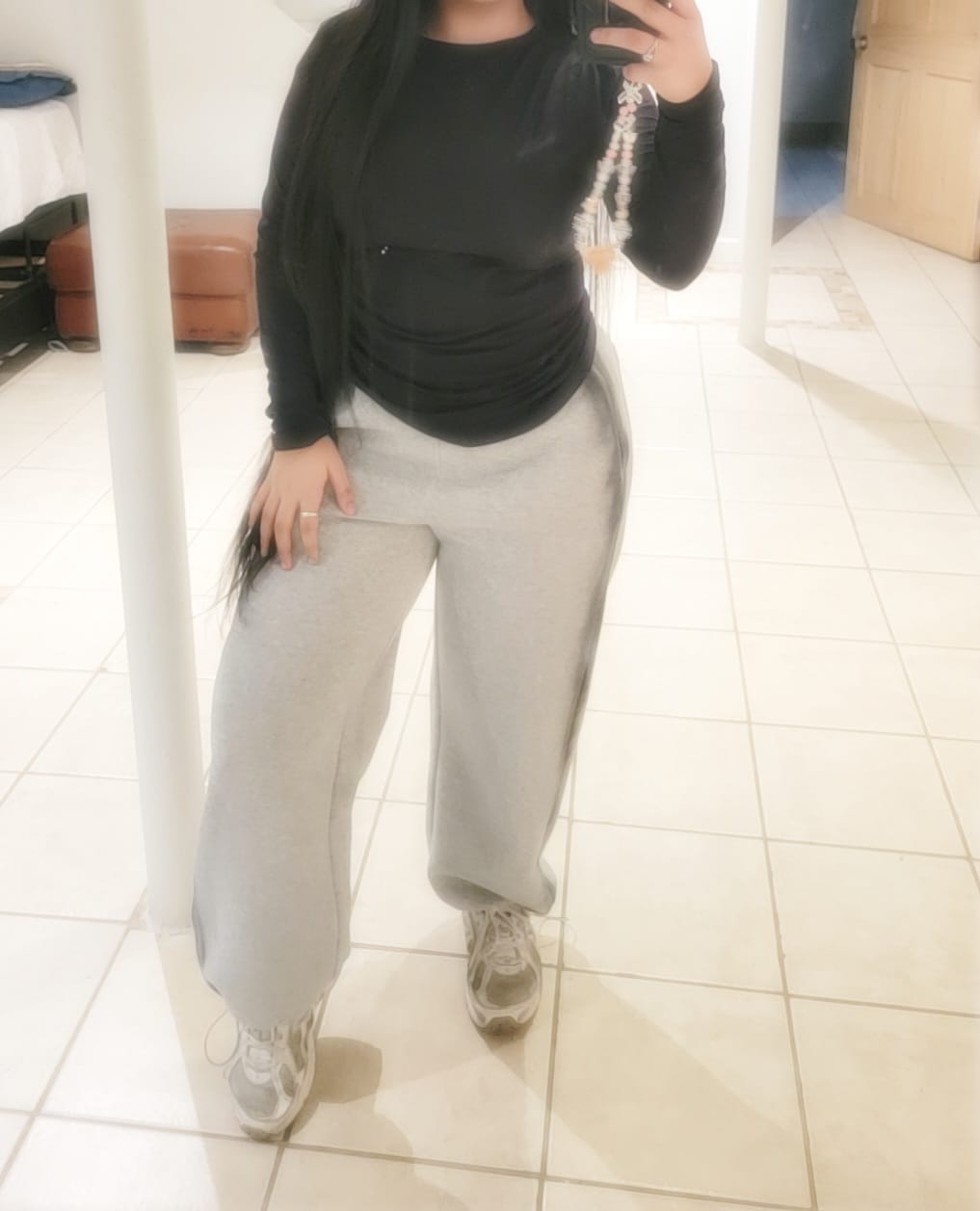 Customer photo review of Aelfric Eden Graffiti Heart Baggy Sweatpants