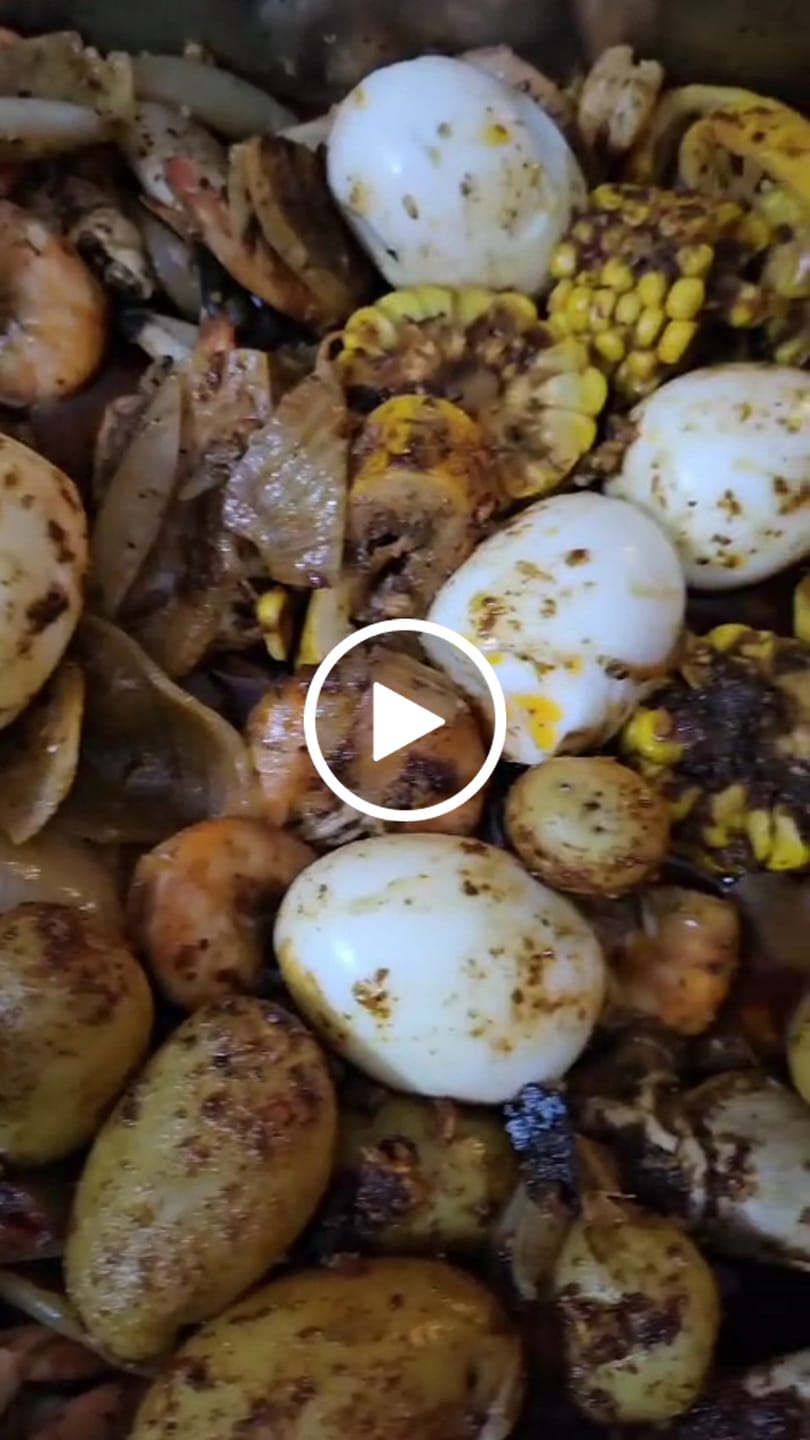 Customer video review of Seafood Boil Bomb