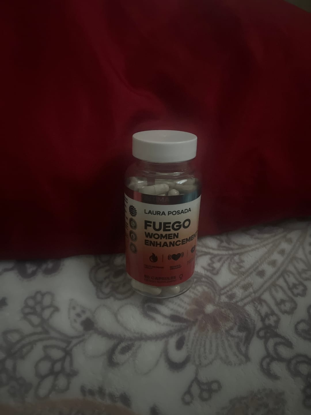 Customer photo review of Fuego | Potenciador Avanzado del Bienestar Íntimo Femenino