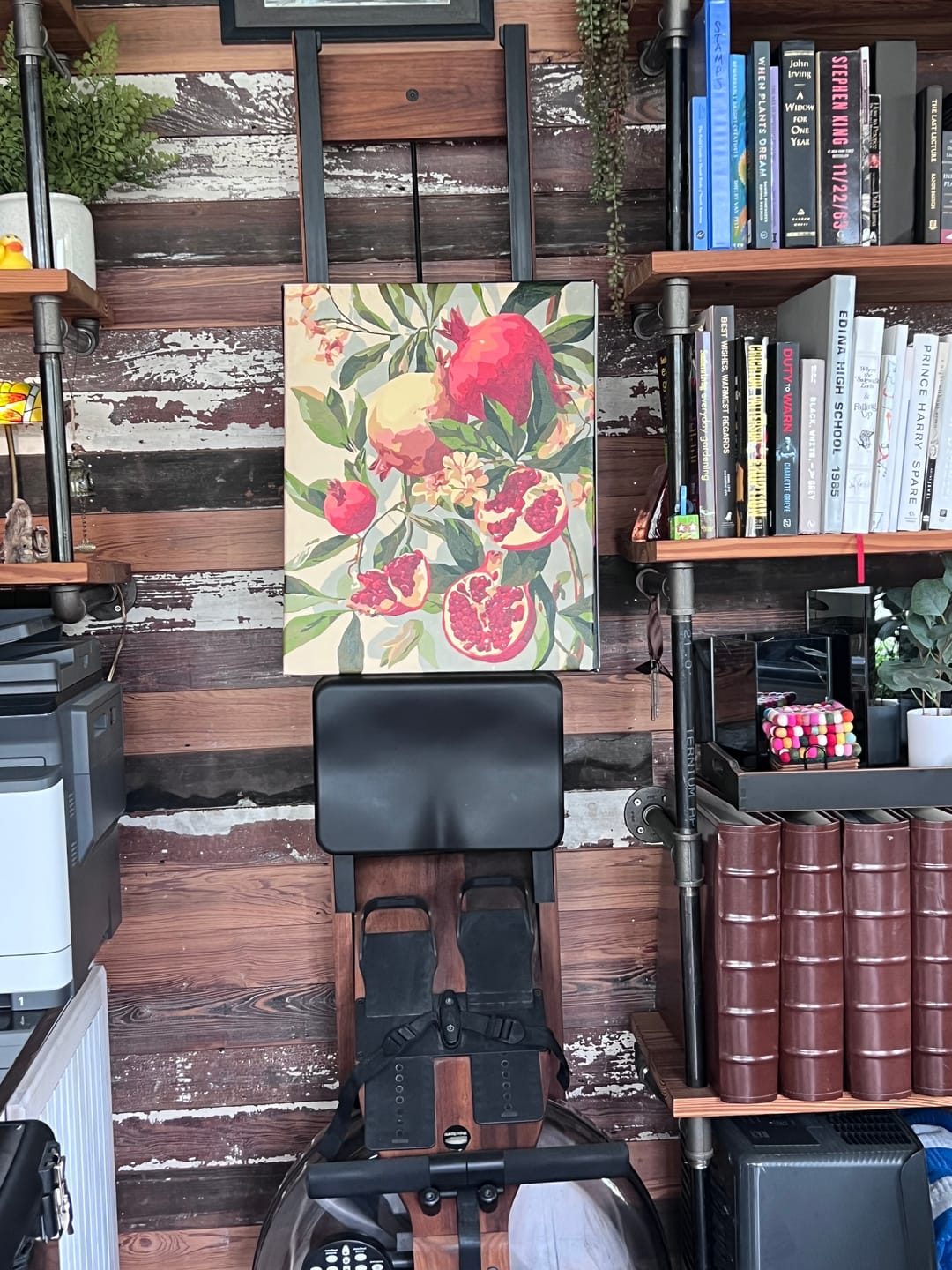 Customer photo review of Blooming pomegranates | Paint by Number