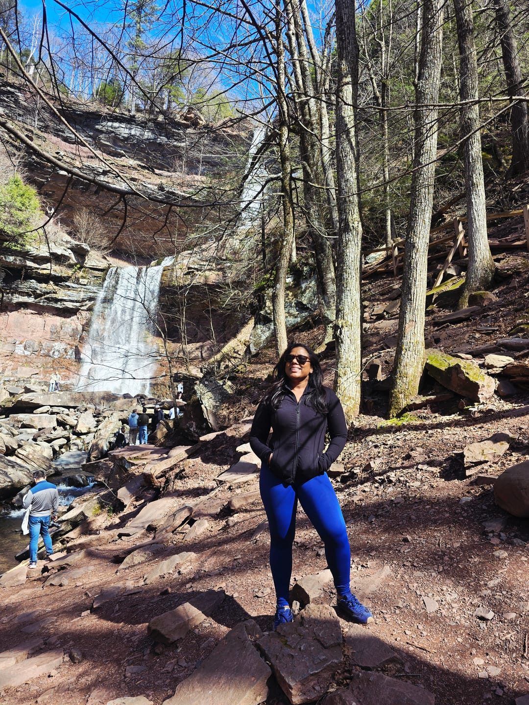 Customer photo review of Sculpt Leggings - Blueberry
