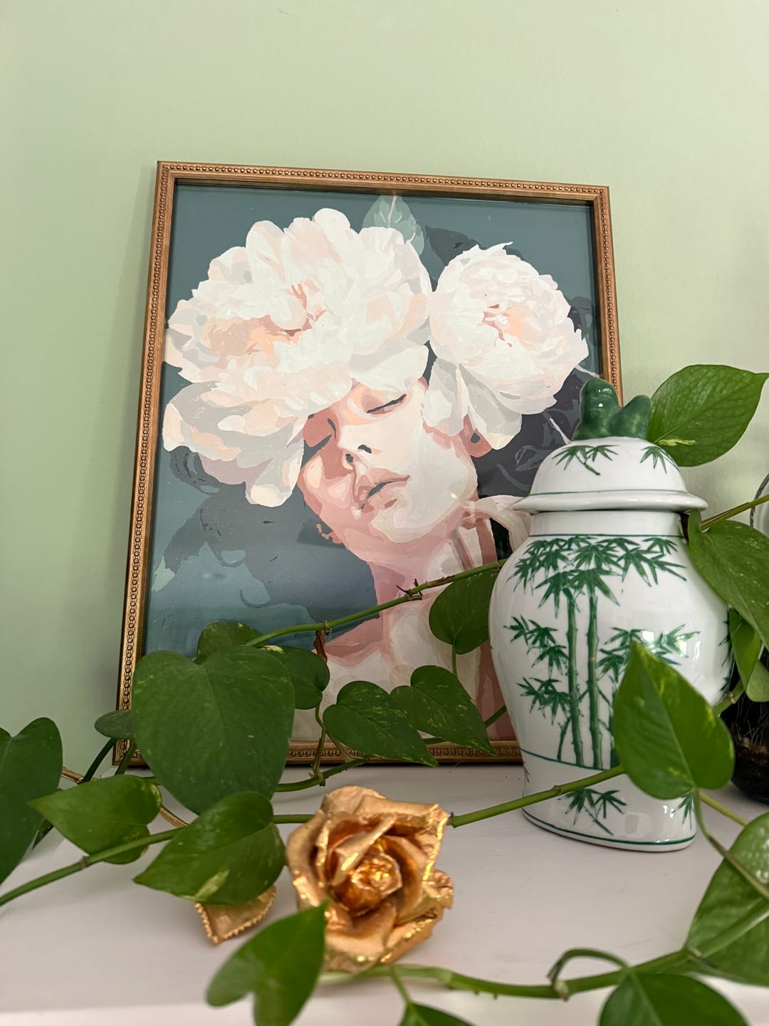 Customer photo review of Snow White Petals