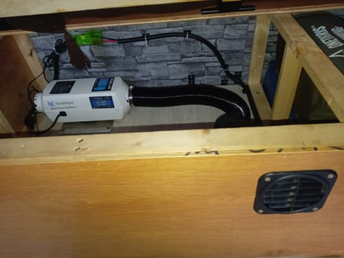 Customer photo review of Air Bluetooth Diesel Air Heater 2kW, 5kW & 8kW 12V/24V UK