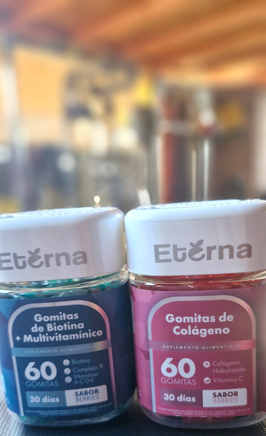 Customer photo review of Pack Biotina + Colágeno