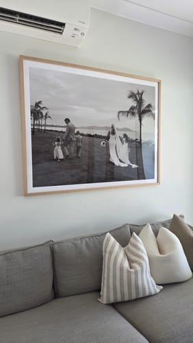 Your Memory · Framed Art Print framed in a customer's home - verified photo review