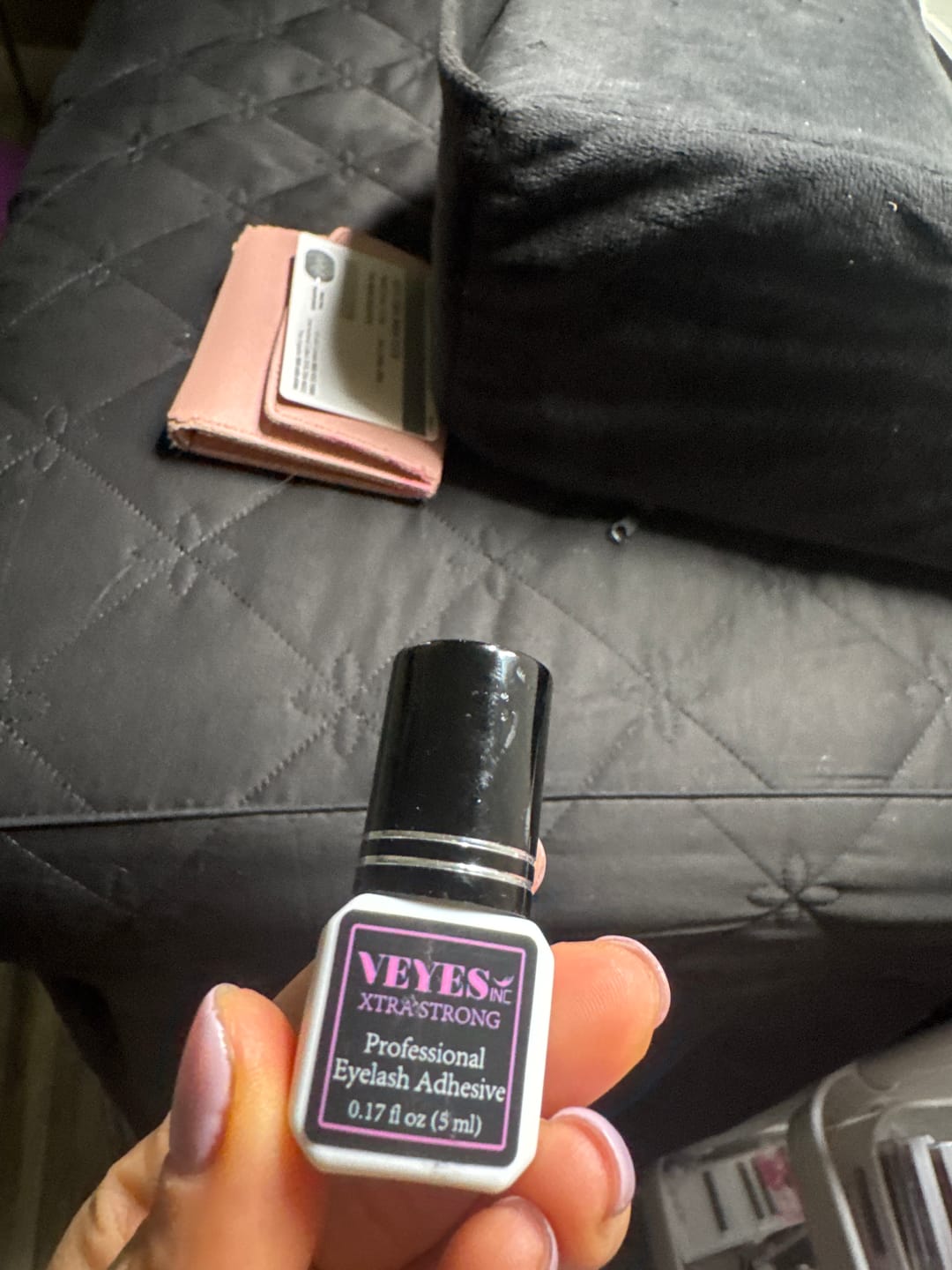 Customer photo review of Extra Strong - Lash Extension Glue