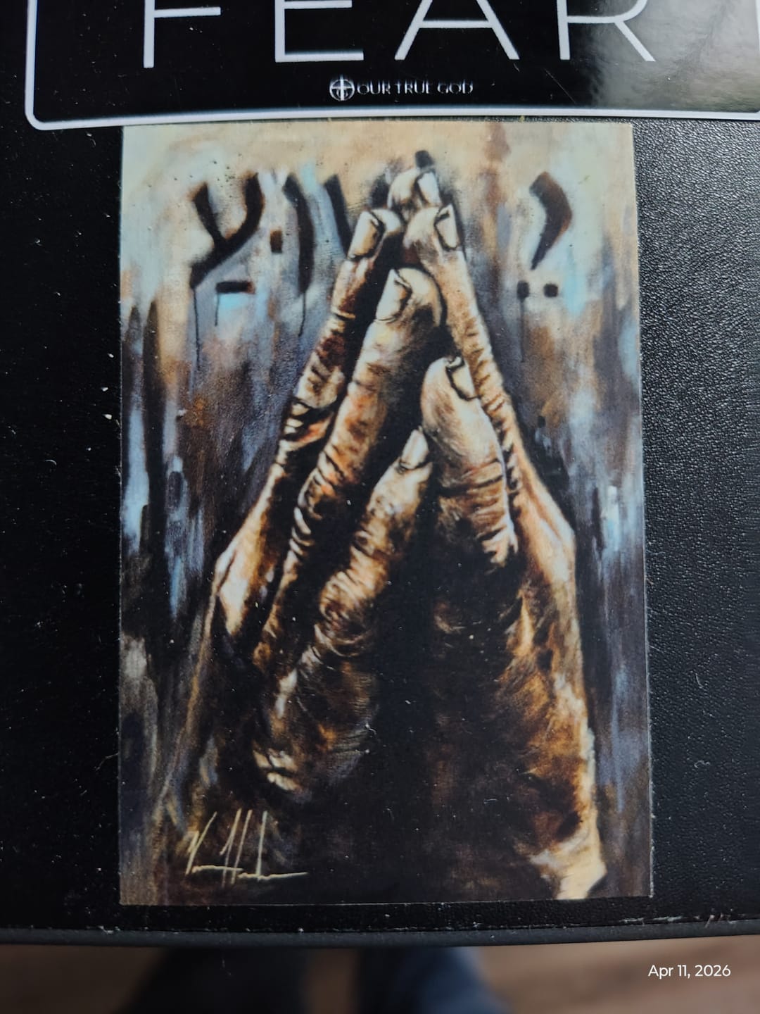 Customer photo review of Yeshua - Sticker