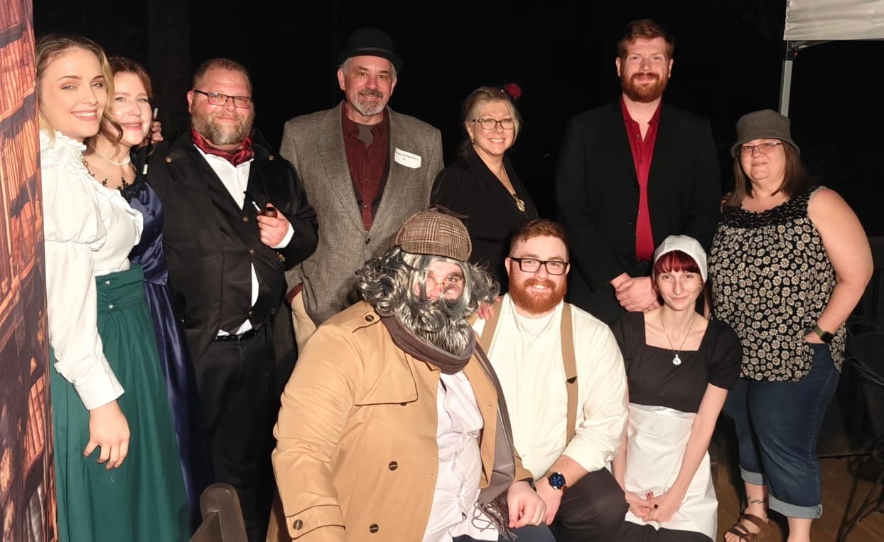Customer photo review of Sherlock Holmes Murder Mystery Host Your Own Game Kit