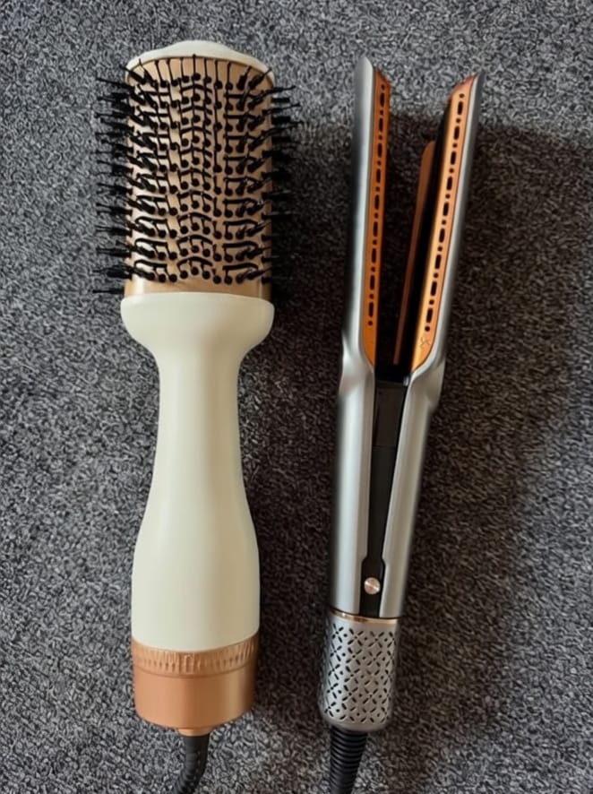 Customer photo review of Novaa® Airstraight - Lisseur Séchant à air sans plaques chauffantes - Nickel/Cuivré