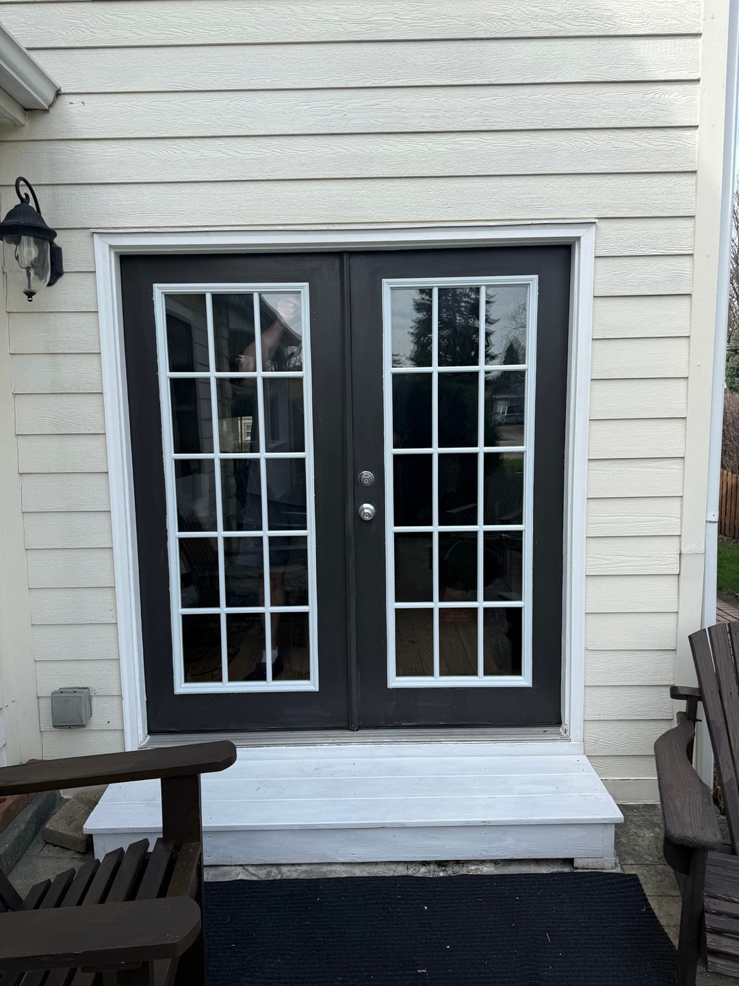 Customer photo review of Full Lite Frame Kit with 15 Grids