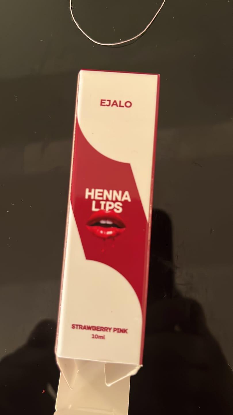 Customer photo review of Henna Pink Lips -10 ml